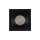 Einbauspot Schwarz Metall IP65 GU10 B:8,5 cm wetterfest