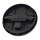 Applique extérieure ronde à LED IP54 aluminium noir 18 W