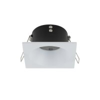 Spot encastré blanc métal IP65 GU10 L:8,5...