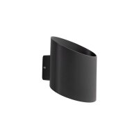Spot mural LED Up Down aluminium 10 W Ø17 cm IP54...