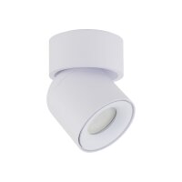 Verstellbarer Deckenstrahler Weiß Metall GU10 IP65