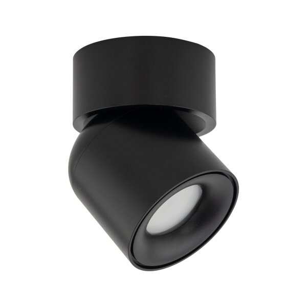 Spot de plafond réglable noir métal GU10 IP65