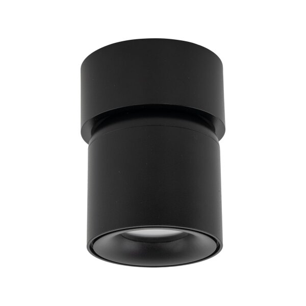 Spot de plafond réglable noir métal GU10 IP65