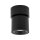 Spot de plafond réglable noir métal GU10 IP65
