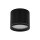 Aufbauspot Schwarz Aluminium GX53 IP44 Ø8,4 cm Aufputz