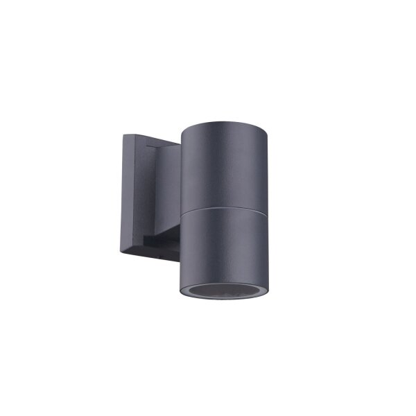 Außenwandlampe Downlight Anthrazit GU10 IP44 Outdoor