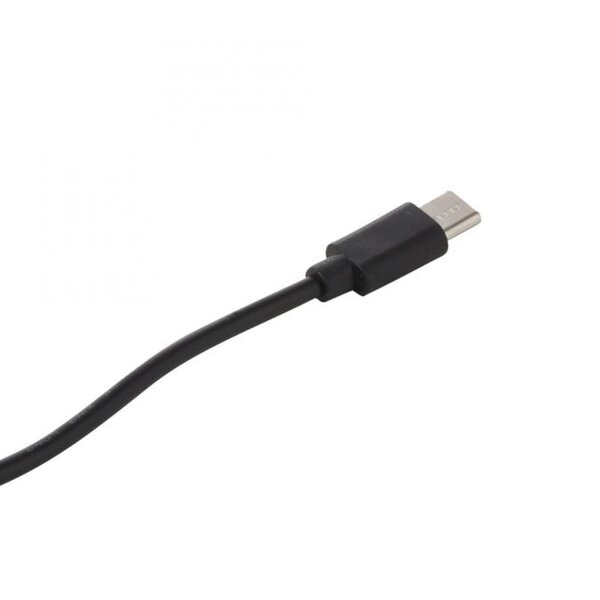 Lampe de table LED rechargeable à intensité variable Touch IP54 noire 28,9 cm