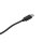 Lampe de table LED rechargeable à intensité variable Touch IP54 noire 28,9 cm