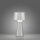 LED Akku Tischlampe dimmbar Touch IP54 28,9 cm Silber