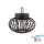 LED Akku Tischleuchte dimmbar 22 cm IP44 2 W Schwarz