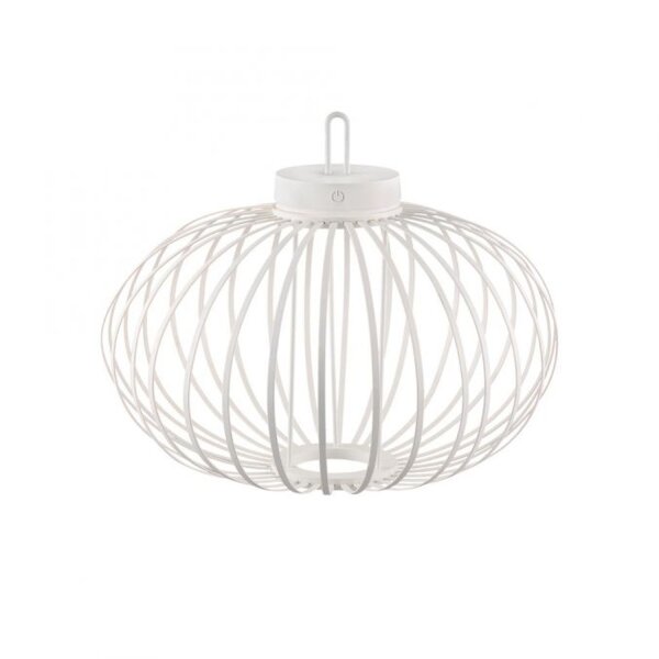 LED Akku Tischlampe IP44 Weiß dimmbar Touch 37 cm 2 W