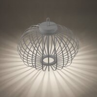 Lampe de table LED rechargeable IP44 greige dimmable...