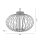 LED Akku Tischlampe IP44 Greige dimmbar Touch 2 W 37 cm