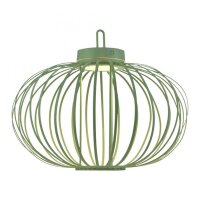Lampe de table LED rechargeable IP44 Vert dimmable Touch...