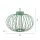 LED Akku Tischlampe IP44 Grün dimmbar Touch 2 W 37 cm