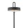 Lampe de table LED rechargeable Noir Dimmer Touch IP44 47,2 cm