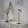 Lampe de table LED rechargeable Noir Dimmer Touch IP44 47,2 cm