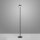 LED Akku Stehleuchte Schwarz Dimmer Touch IP44 125,2 cm