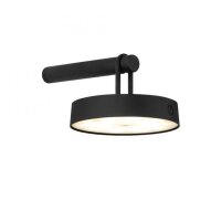 LED Wandlampe Dimmer Touch Schalter IP44 130 lm Schwarz