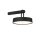 Applique LED Variateur de lumière Interrupteur tactile IP44 130 lm noir