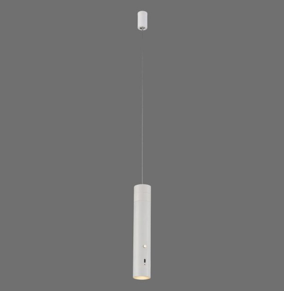 LED Akku Hängelampe Weiß Metall Touch Dimmen 3000 K 3 W