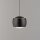 LED Pendelleuchte Metall warmweiß 60 cm 800 lm Schwarz