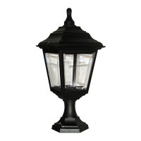 Luminaire de socle noir extérieur H:44cm Rustique...