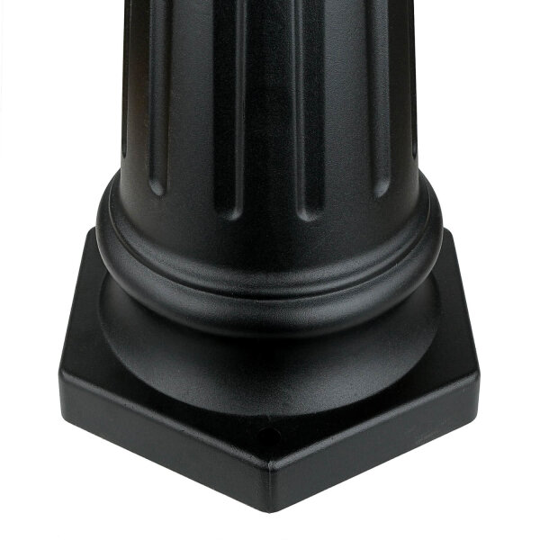 Kandelaber Schwarz 227cm hoch Rustikal LEADWORTH