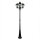 Kandelaber Schwarz 227cm hoch Rustikal LEADWORTH
