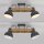 Verstellbarer Deckenstrahler Holz Metall E27 L:72 cm