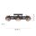 Deckenspot Glas Metall E27 90 cm 3-flammig schwenkbar
