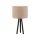 Blendarme NachtTischlampe Tripod Stoffschirm E27 46 cm