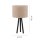 Blendarme NachtTischlampe Tripod Stoffschirm E27 46 cm