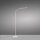 Lampadaire LED Métal Blanc Touch 125 cm réglable
