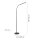 Lampadaire LED Métal Noir Touch 125 cm réglable