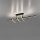 Lampe de plafonnier LED métal dimmable 3000 K noir laiton