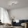 Lampe de plafonnier LED métal dimmable 3000 K noir laiton
