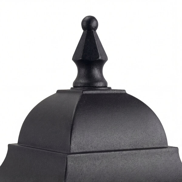 Lampe de jardin Debout Noir H:44cm Rustique Extérieur
