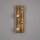 Lampe de plafonnier confortable Boules de verre Bois G9 80 cm Naturel