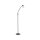 Lampadaire ajustable Abat-jour en verre faible éblouissement incl E14