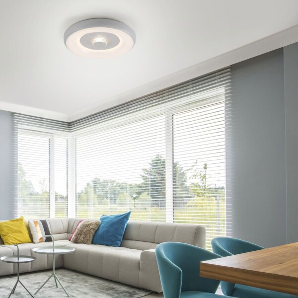 Lampe de plafonnier LED blanc éclairage RGB avec Ø39 cm 2200 lm