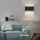 LED Wandleuchte Anthrazit Up Down dimmbar B:17 cm 2 W