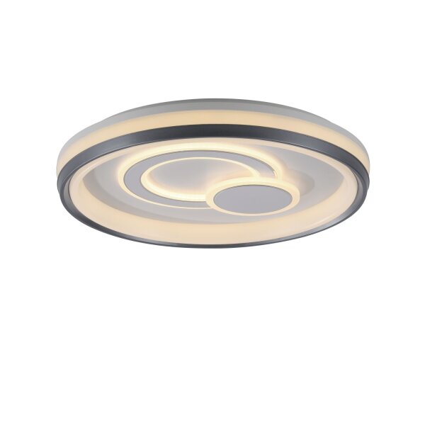 Dimmbare LED Deckenlampe Weiß Ø50 cm rund 3000 K 35 W