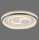 Dimmbare LED Deckenlampe Weiß Ø50 cm rund 3000 K 35 W