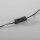 LED Tischlampe Schwarz Metall Ring H:25,5 cm 1290 lm