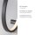 LED Tischlampe Schwarz Metall Ring H:25,5 cm 1290 lm