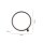 LED Tischlampe Schwarz Metall Ring H:25,5 cm 1290 lm