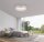 Dimmbare LED Deckenlampe Weiß Metall Ø40 cm 2700-5000 K