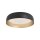 Dimmbare LED Deckenlampe Schwarz Gold Ø40 cm 2850 lm