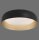 Dimmbare LED Deckenlampe Schwarz Gold Ø40 cm 2850 lm